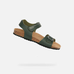 Geox Момчешки сандали Geox Ghita в цвят каки Geox | Zelen | Момчешки | 32