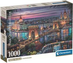 Clementoni - Puzzle Lights of the Danube - 1 000 piese