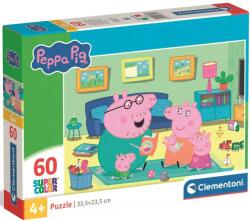 Clementoni - Puzzle Peppa Pig: Reading - 40 - 99 piese