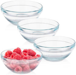 Excellent Houseware Set 4 boluri Excellent Houseware, sticla, 12x5 cm, 0.275 l, transparent (KO-YE6000800) Castron