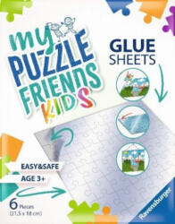 Ravensburger Ravensburger Kinderpuzzle - 13301 My Puzzle Friends Glue Sheets - Klebefolien für Kinderpuzzle
