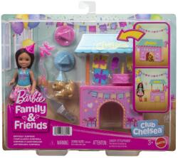 Mattel Barbie Family And Friends Set Clubul Lui Chelsea Zi de Nastere (MTJJB41) Papusa Barbie