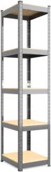 Apolcod Horganyzott fém polcrendszer ECONOMY 180x40x40 (5 polcos)