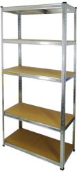 Apolcod Fém polcrendszer 180x90x40 cm (5 polcos) - Hatékony megoldás a rendszerezéshez