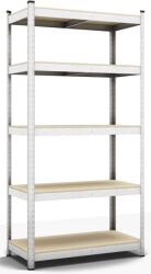 Apolcod Horganyzott fém polcrendszer ECONOMY 180x90x30 (5 polcos)