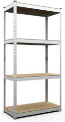 Apolcod Horganyzott fém polcrendszer ECONOMY 150x70x30 cm (4 polcos)