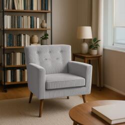 CLP Kioni Cord fotel, szürke (326126)