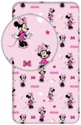 Disney Minnie Pretty in Pink gumis lepedő 90x200 cm (MM2)