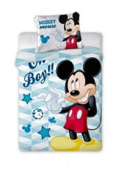 Disney Mickey Oh Boy gyerek, ovis ágyneműhuzat 100×135 cm, 40×60 cm (MM77)