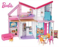 Barbie Set de joaca Barbie - Casa Malibu, cu 25 accesorii Figurina
