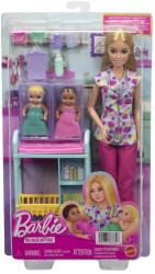 Barbie Set de joaca Barbie You can be - Doctor Pediatru Papusa