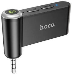HOCO bluetooth adapter (3.5mm jack csatlakozó, v5.0) FEKETE (E58) (E58)