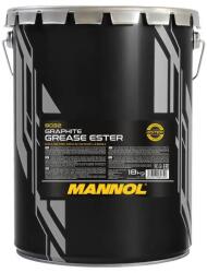 MANNOL Vaselina grafitata MANNOL Graphite Grease Ester 18kg vaselina cu grafit temperatura