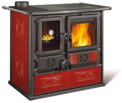 La Nordica-Extraflame Rosa Sinistra Reverse 8.2 kW bordeaux left