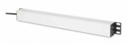 ASSMANN 9-way socket strip 19 Alu. 1HE 2m black - mallbg - 49,50 лв