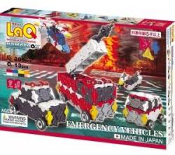 LaQ Emergency Vehicles Educational Building Blocks