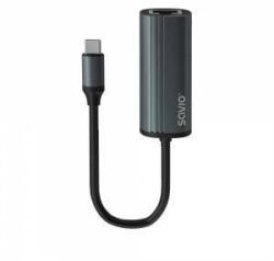 Savio USB Adapter Adapter USB-C 3.1 Gen 1 to RJ-45 Gigabit Ethernet, AK-56