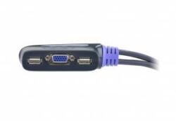 ATEN 2-Port USB VGA/Audio Cable KVM Switch
