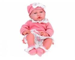 Jokomisiada Large 45 cm BOBAS girl doll soft and interactive pink set ZA5188