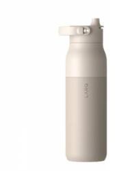 Mattel LARQ Bottle PureVis 2 - smart, self-cleaning filtering bottle, UV-C light 1L (granite white)