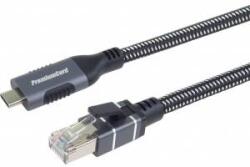 PremiumCord USB-C to LAN RJ45 10/100/1000 Ethernet Cable, 3m