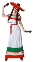 BigBuy Carnival Костюм Мексиканка Многоцветен Размер xs/s