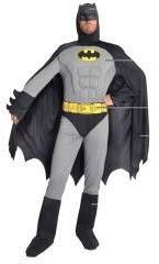 BigBuy Carnival Маскировъчен костюм за възрастни Сив Batman Размер L