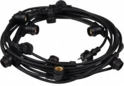 Kanlux LED light garland E27 GRL 11M10E27-B 11mb 10x max 10W IP44 black 35754