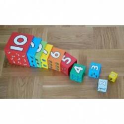 Barbo Toys Кула от 10 части, Barbo, 15x15x86 см, 2 години, Картон, Многоцветни