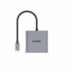 Unitek USB-C to 2x port DP 1.4 8K 60Hz