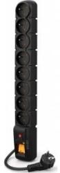 HSK Data Power strip Acar S8 PRO anti-surge 8 sockets 1.5 m black (W0142)