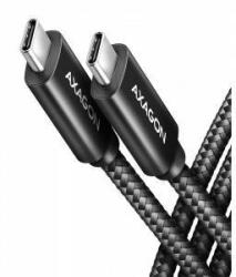 AXAGON BUCM4X-CM10AB USB-C Cable - USB-C, USB4 Gen 3x2 1m, PD 240W, 8K HD, ALU, Braid Black