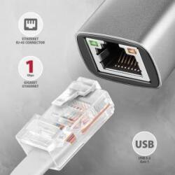 AXAGON ADE-TXCA Network Card Gigabit Ethernet Adapter, USB-C (USB-A Reduction) 3.2 Gen 1, Automatic Installation