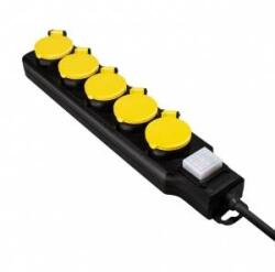 LogiLink 5 sockets IP44 1.5m