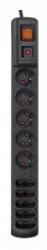 HSK Data Surge protection strip Acar S10 5, 0m black