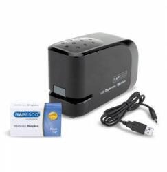 Rapesco Телбод Rapesco 626EL, Електрически, 26/6, За 15 листа, USB, С 1000 телчета, Черен, office1_1055120017