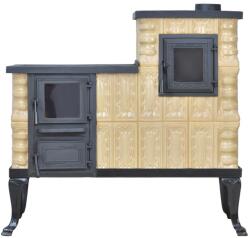eSemineu Premium Terracotta Boot Type Cream/Rustic with Glass Door 10kW right
