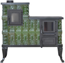 eSemineu Premium Terracotta Green Boot Type with Glass Door 10kW left