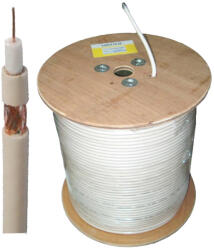 Emtex Cablu coaxial RG59, 75 ohm, Cu- Cu, tambur 500m - Emtex CX59EMT/CU-CU500 (CX59EMT/CU-CU500)