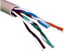 Elan Cablu UTP, cat 5E, Cupru integral, rola 305m - ELAN UTP-CAT5e-CU (UTP-CAT5e-CU)