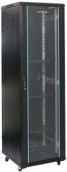 Dateup Cabinet metalic podea 27U negru - DATEUP Rack 27U60x80-PO-N (Rack 27U60x80-PO-N)