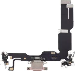 Apple Cablu Flex Port Incarcare Cu Placa iPhone 15 Plus AMPlus (Pink)
