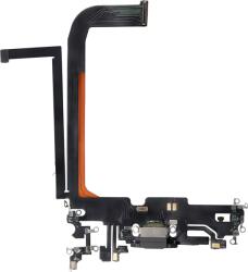 Apple Cablu Flex Port Incarcare Cu Placa iPhone 13 Pro Max AMPlus (Graphite)