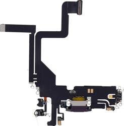 Apple Cablu Flex Port Incarcare Cu Placa iPhone 14 Pro AMPlus (Deep Purple)