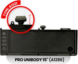 Apple Baterie Laptop A1286 MacBook Pro 15-Inch 2010 Apple A1321 5200 mAh 77.5Wh 10.8V OEM