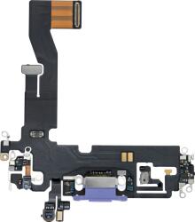 Apple Cablu Flex Port Incarcare Cu Placa iPhone 12 / 12 Pro Premium (Purple)