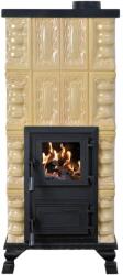 eSemineu Premium Morano Cream Terracotta Stove With hob 4R 8kW