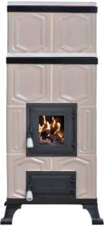 eSemineu Terracotta stove Byzantine Grey Pre-assembled Terracotta 7kW