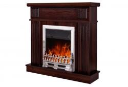 Art Flame Galileo silver & Marina 1048x978x300 mm brown