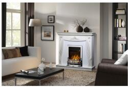 Art Flame Galileo silver & Napoli 1100x1016x300 mm white